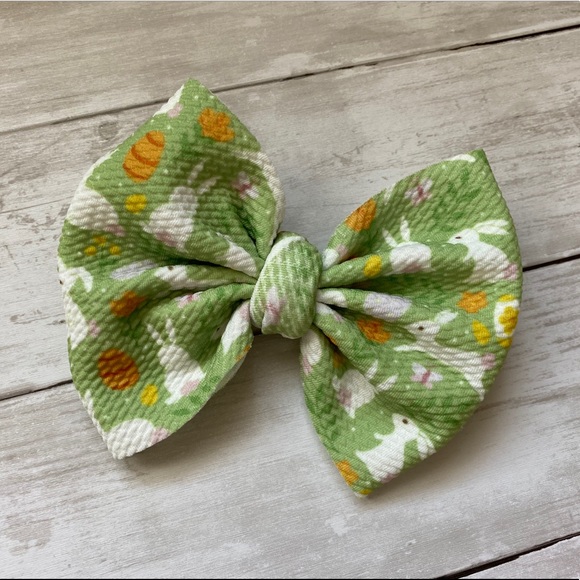 Easter/Spring baby bows - Picture 4 of 5
